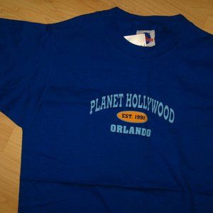 Planet Hollywood Orlando 1990's T Shirt Youth XL NOS
